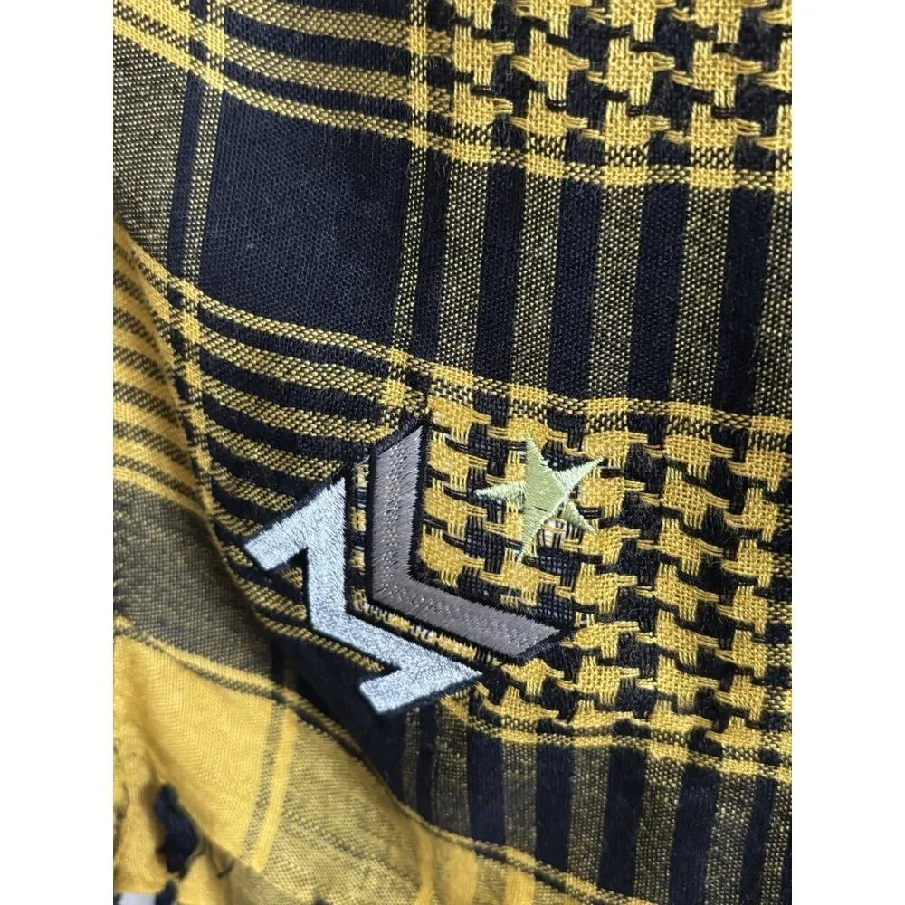 Combat THE SHEMAGH Arab Afghanistan Scarf One Size Yellow Black  Unisex